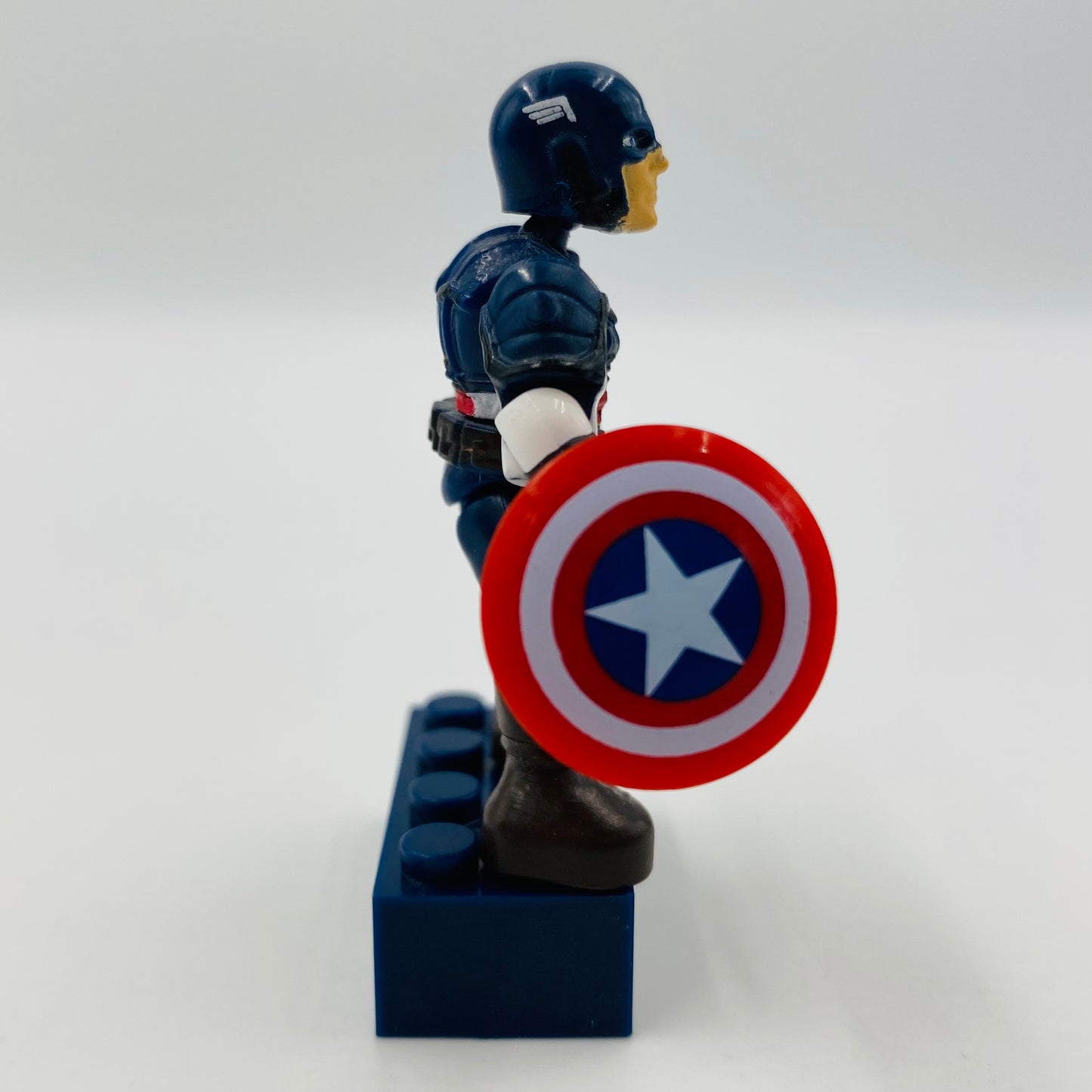 Mega Bloks Marvel series 2 Captain America loose 2” micro action figure (2012) MEGA Brands