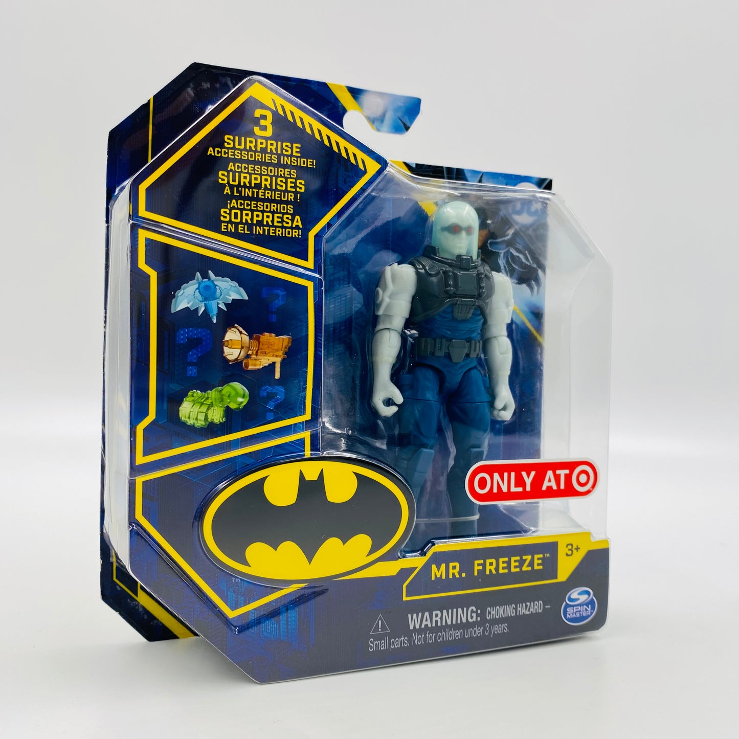 Batman Mr. Freeze carded 4” action figure (2021) Spin Master