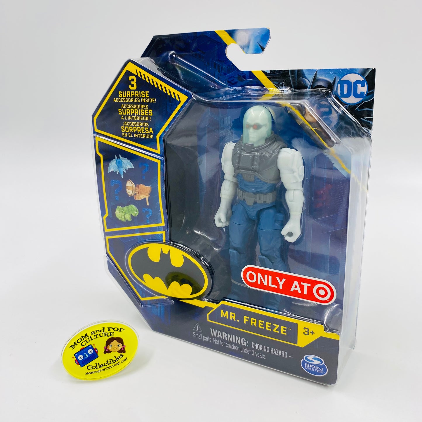 Batman Mr. Freeze carded 4” action figure (2021) Spin Master