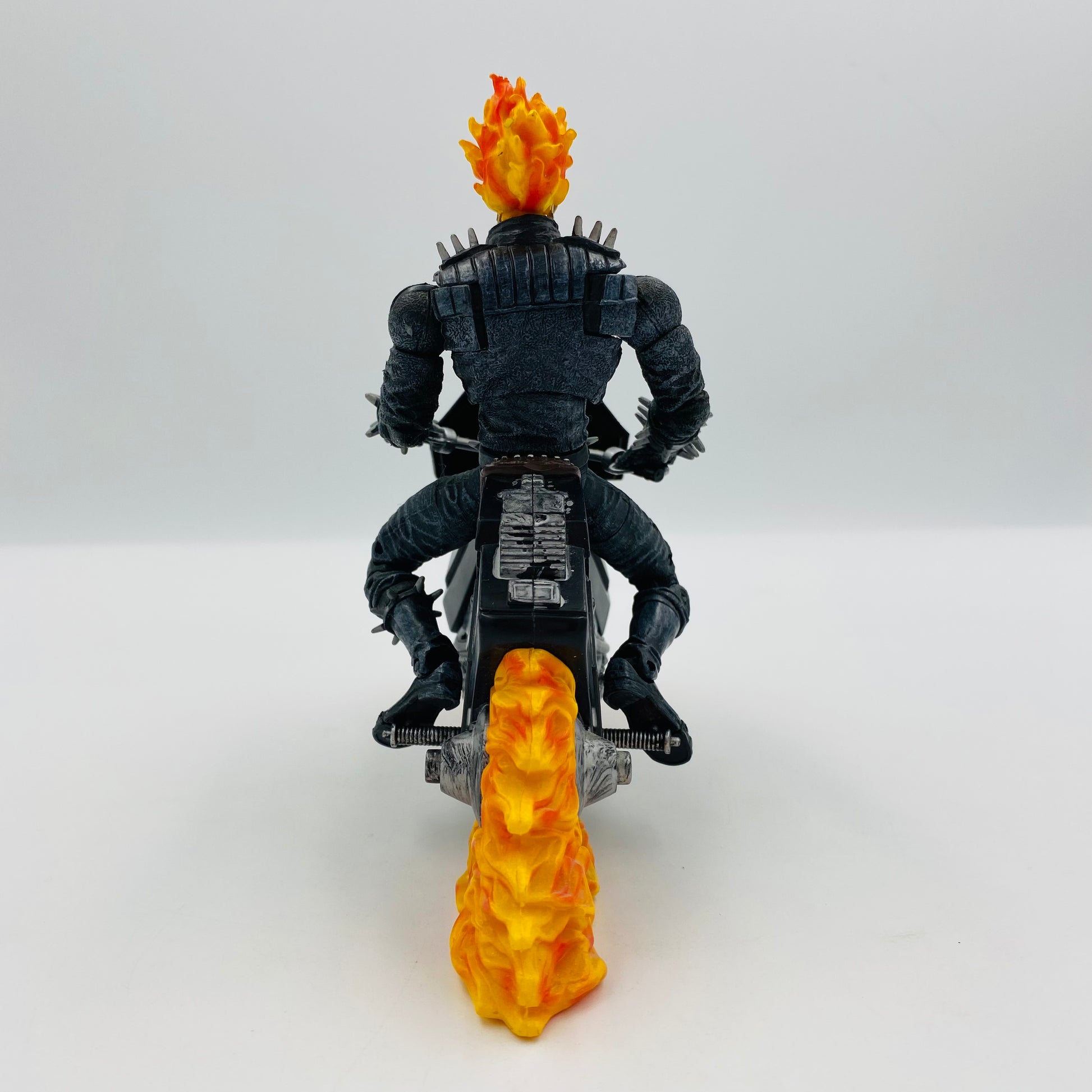 Marvel Legends Series 3 Ghost Rider & Hellcycle loose 6” action figure with  vehicle (2002) Toy Biz