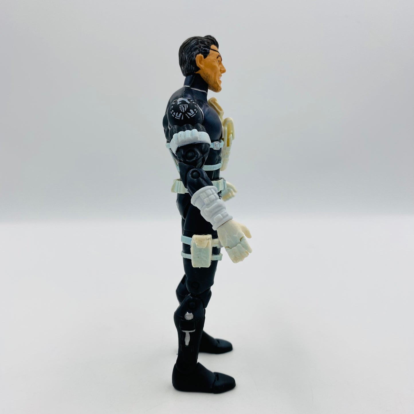 Marvel Legends Series 5 Nick Fury loose 6” action figure (2003) Toy Biz