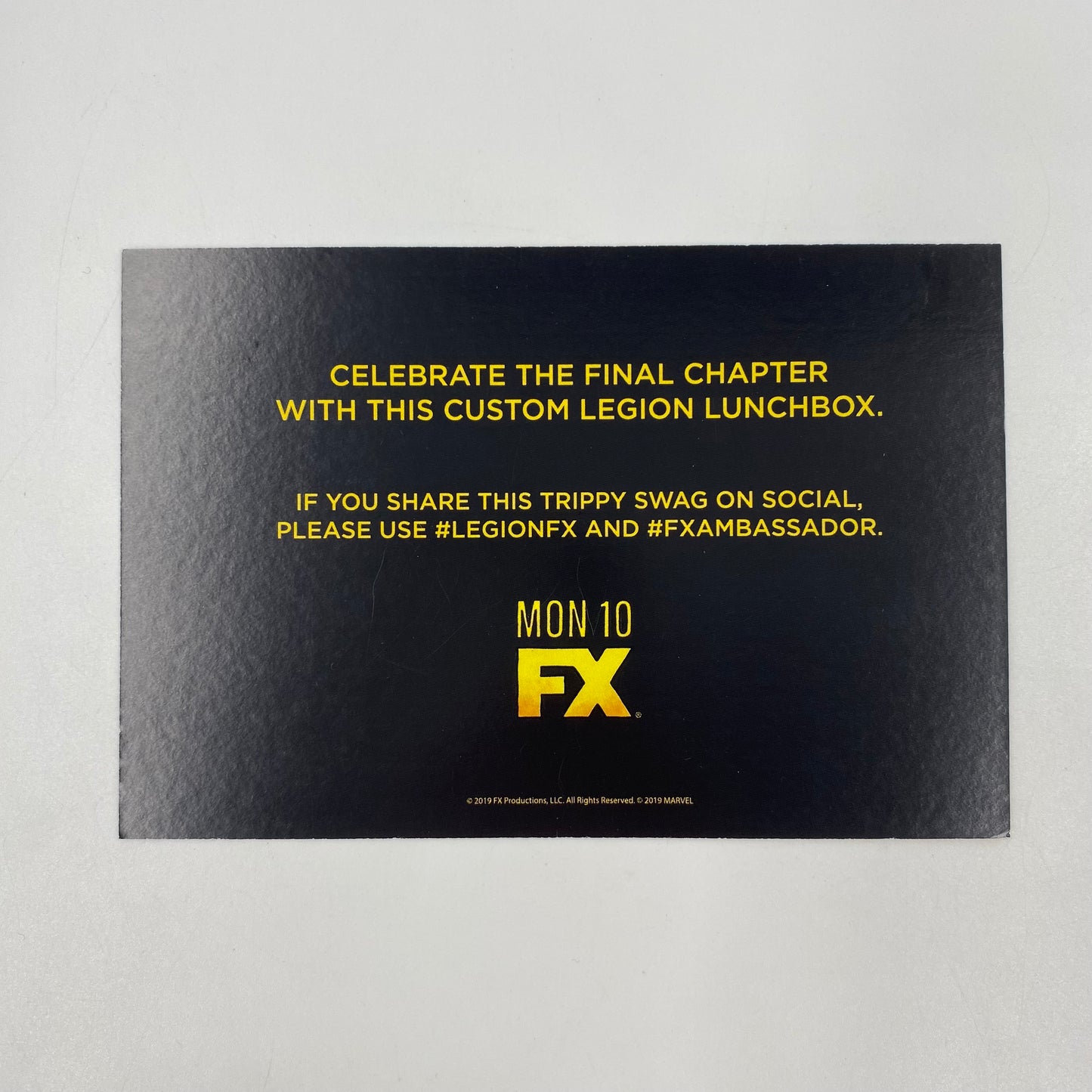 FX’s Legion mail away tin lunch pail & thermos (2019) boxed