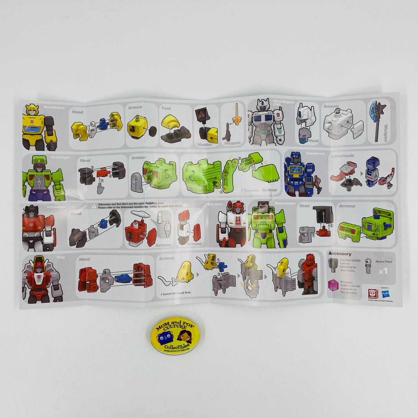 Transformers Galaxy Version 03 Slag loose 4” action figure (2024) Blokees