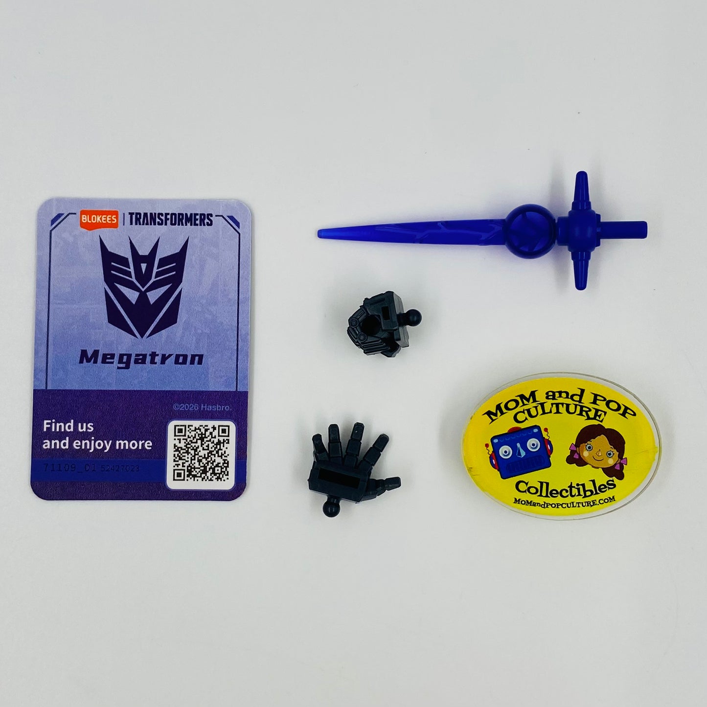 Transformers Galaxy Version 09 Megatron loose 4” action figure (2026) Blokees