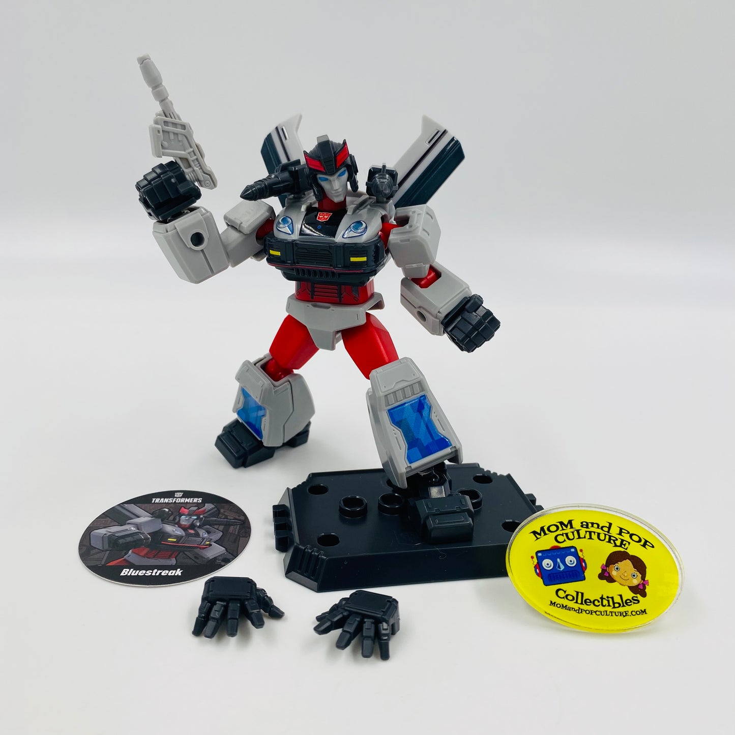 Transformers Galaxy Version 01 Bluestreak loose 4” action figure (2025) Blokees