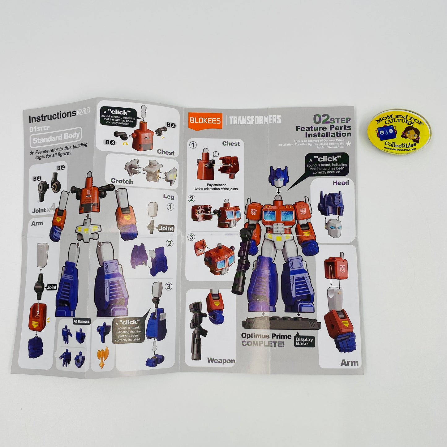 Transformers Galaxy Version 01 Megatron loose 4” action figure (2025) Blokees
