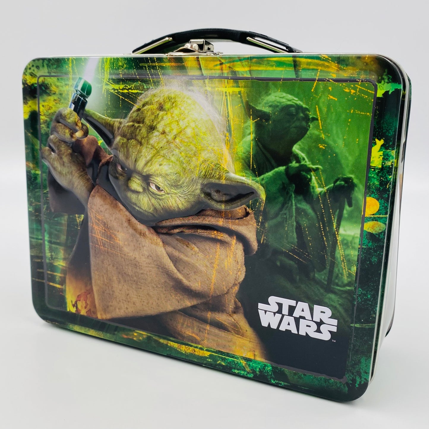 Star Wars Yoda tin lunch box (2010) Tin Box Co.