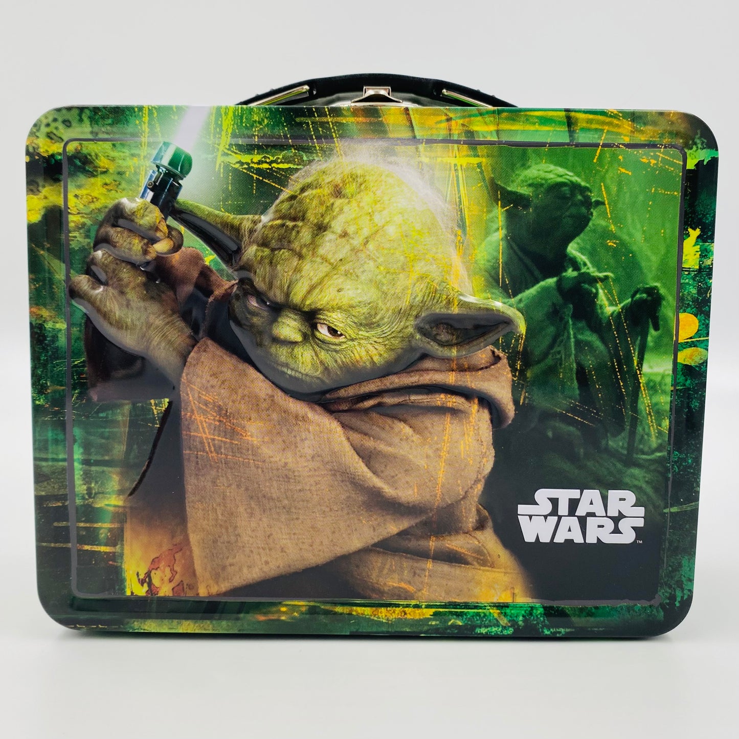 Star Wars Yoda tin lunch box (2010) Tin Box Co.