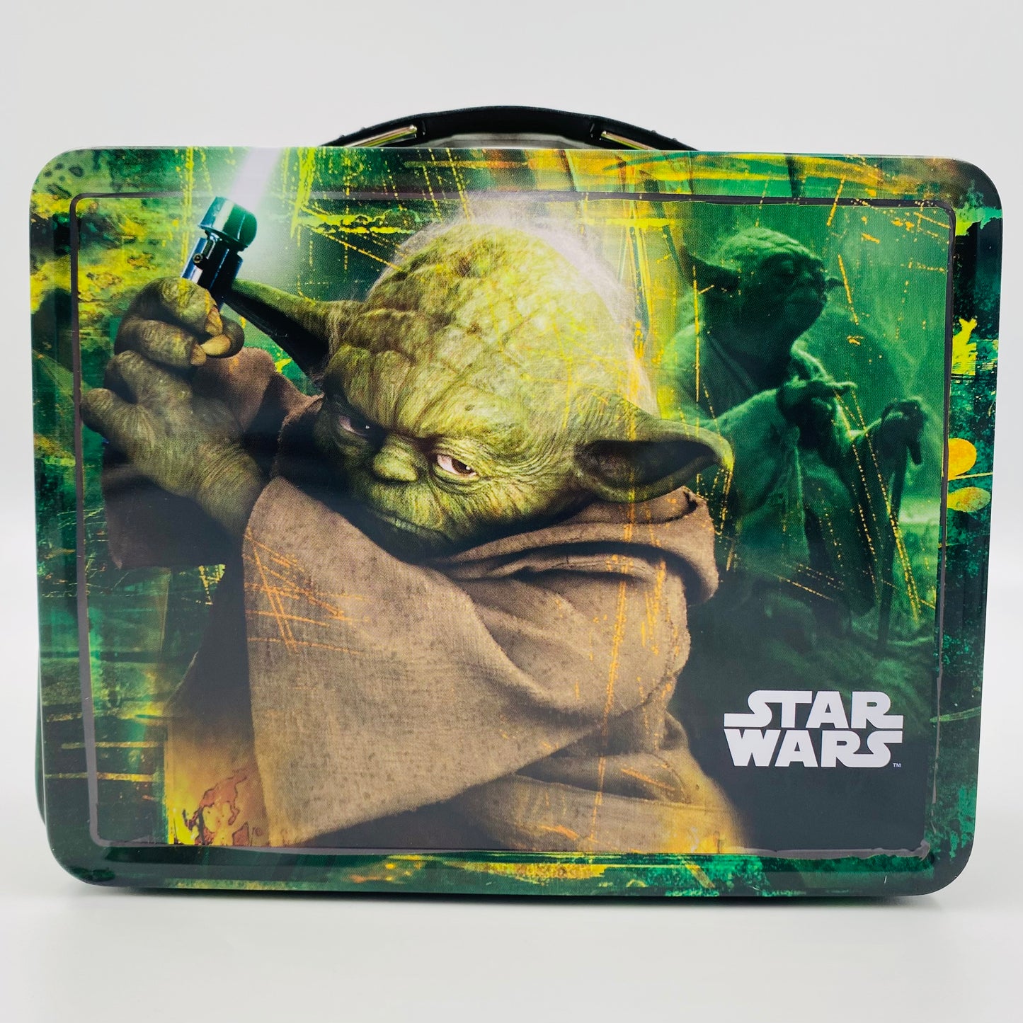 Star Wars Yoda tin lunch box (2010) Tin Box Co.