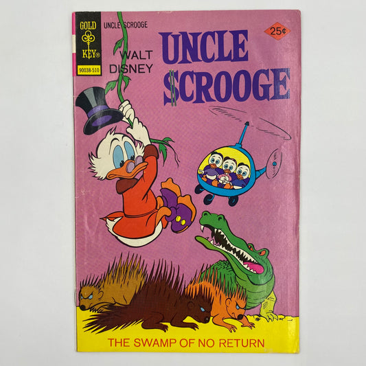 Walt Disney Uncle Scrooge #123 (1975) Gold Key