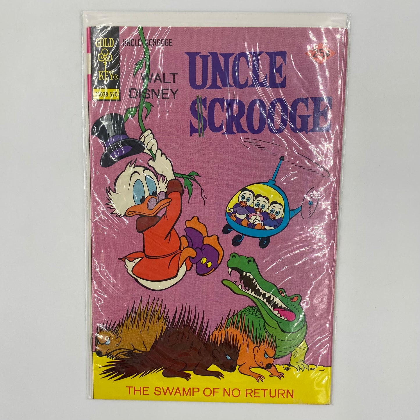 Walt Disney Uncle Scrooge #123 (1975) Gold Key