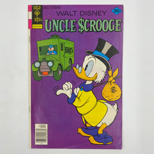 Walt Disney Uncle Scrooge #151 (1978) Gold Key