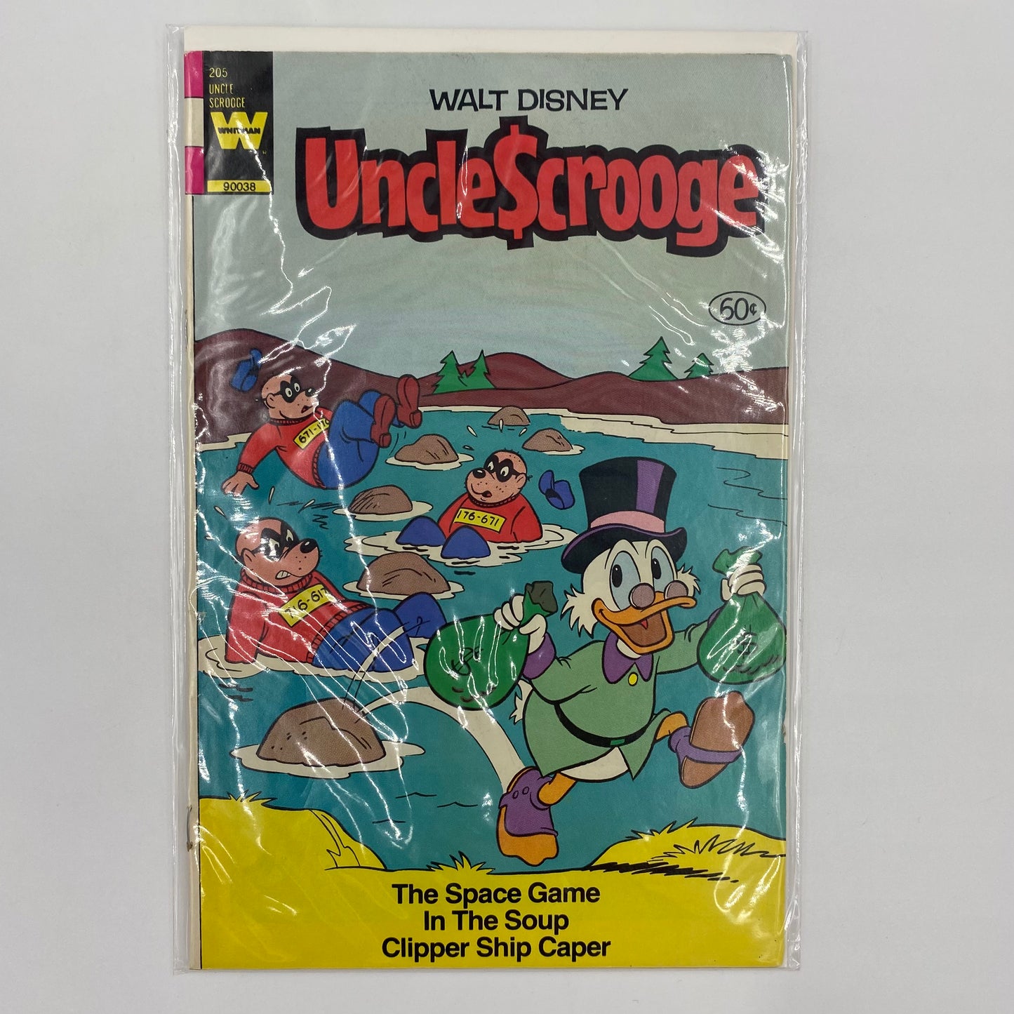 Walt Disney Uncle Scrooge #205 (1982) Whitman