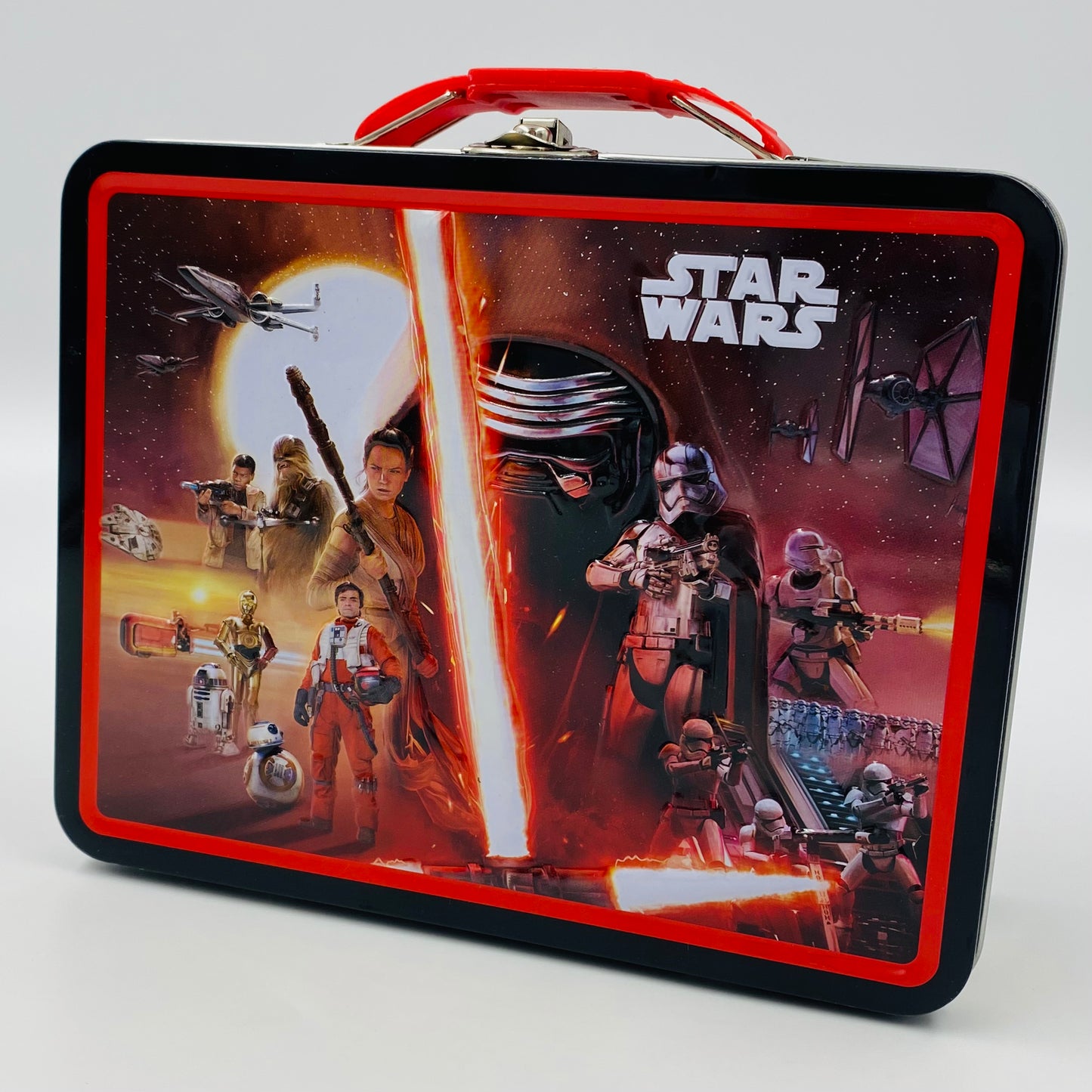 Star Wars Episode VII The Force Awakens movie poster tin lunch box (2016) Tin Box Co.