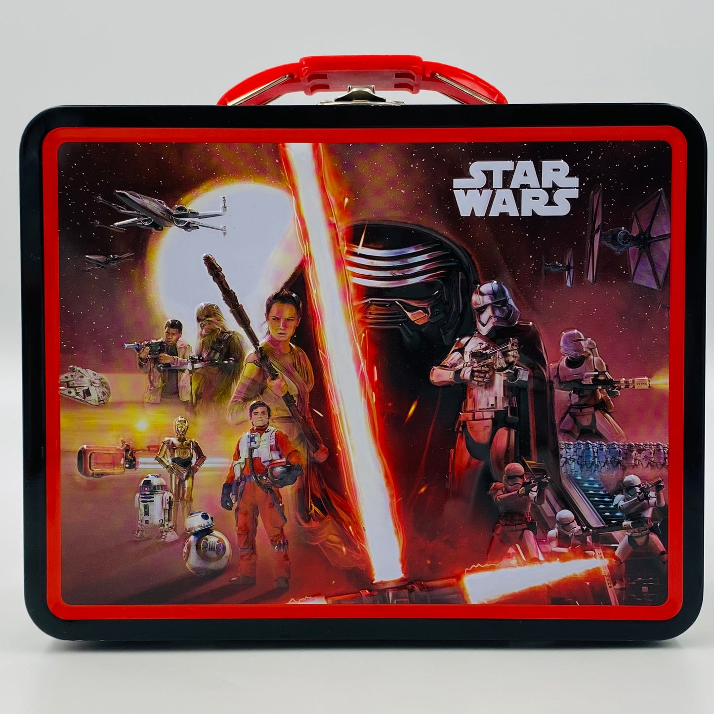 Star Wars Episode VII The Force Awakens movie poster tin lunch box (2016) Tin Box Co.