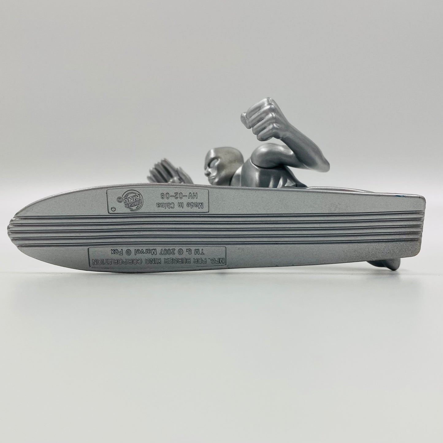 Fantastic Four Rise of the Silver Surfer The Silver Surfer Burger King Kids' Meals toy (2007) loose