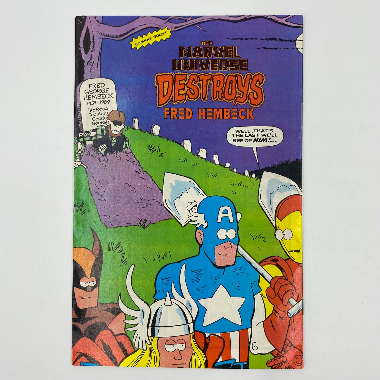 Marvel Universe Take Down FUN PACK: Fred Hembeck Destroys the Marvel Universe (1989) Sergio Aragones Massacres Marvel (1996) Marvel