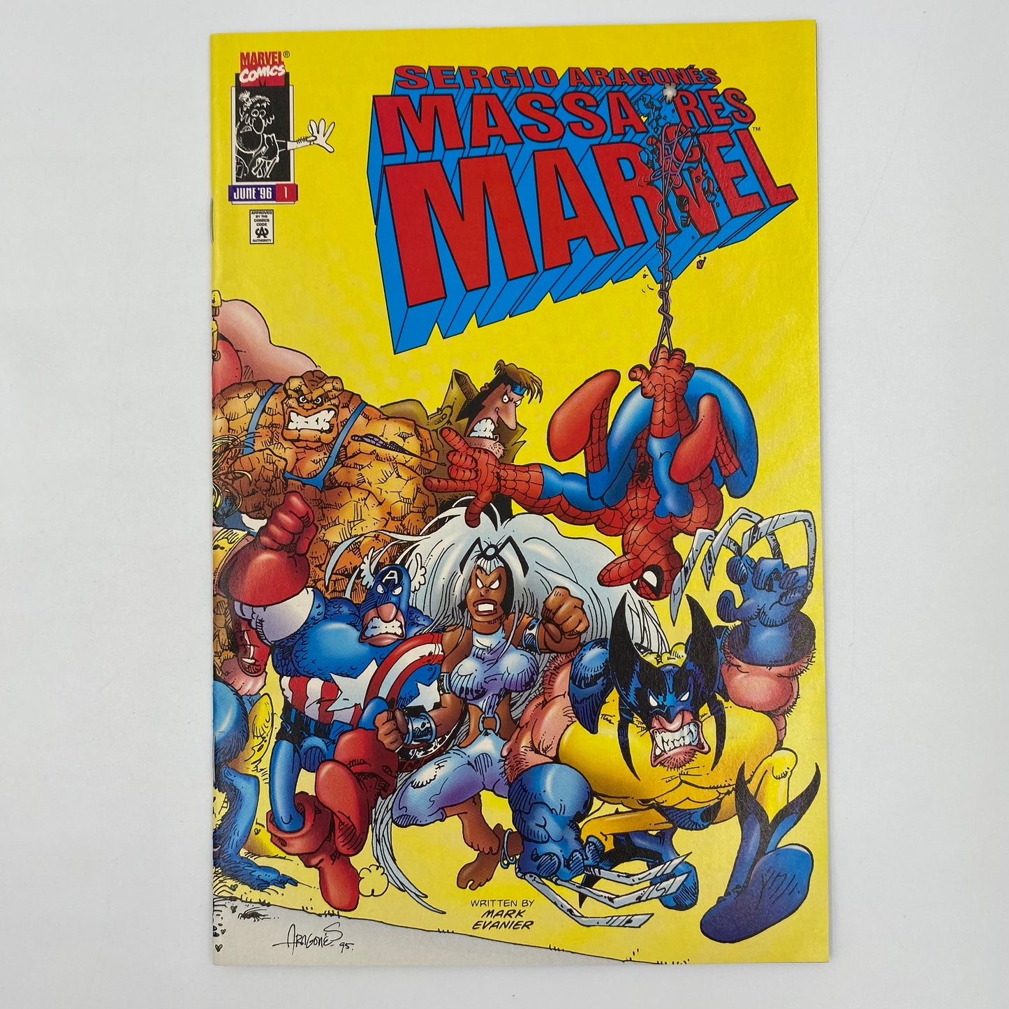 Marvel Universe Take Down FUN PACK: Fred Hembeck Destroys the Marvel Universe (1989) Sergio Aragones Massacres Marvel (1996) Marvel