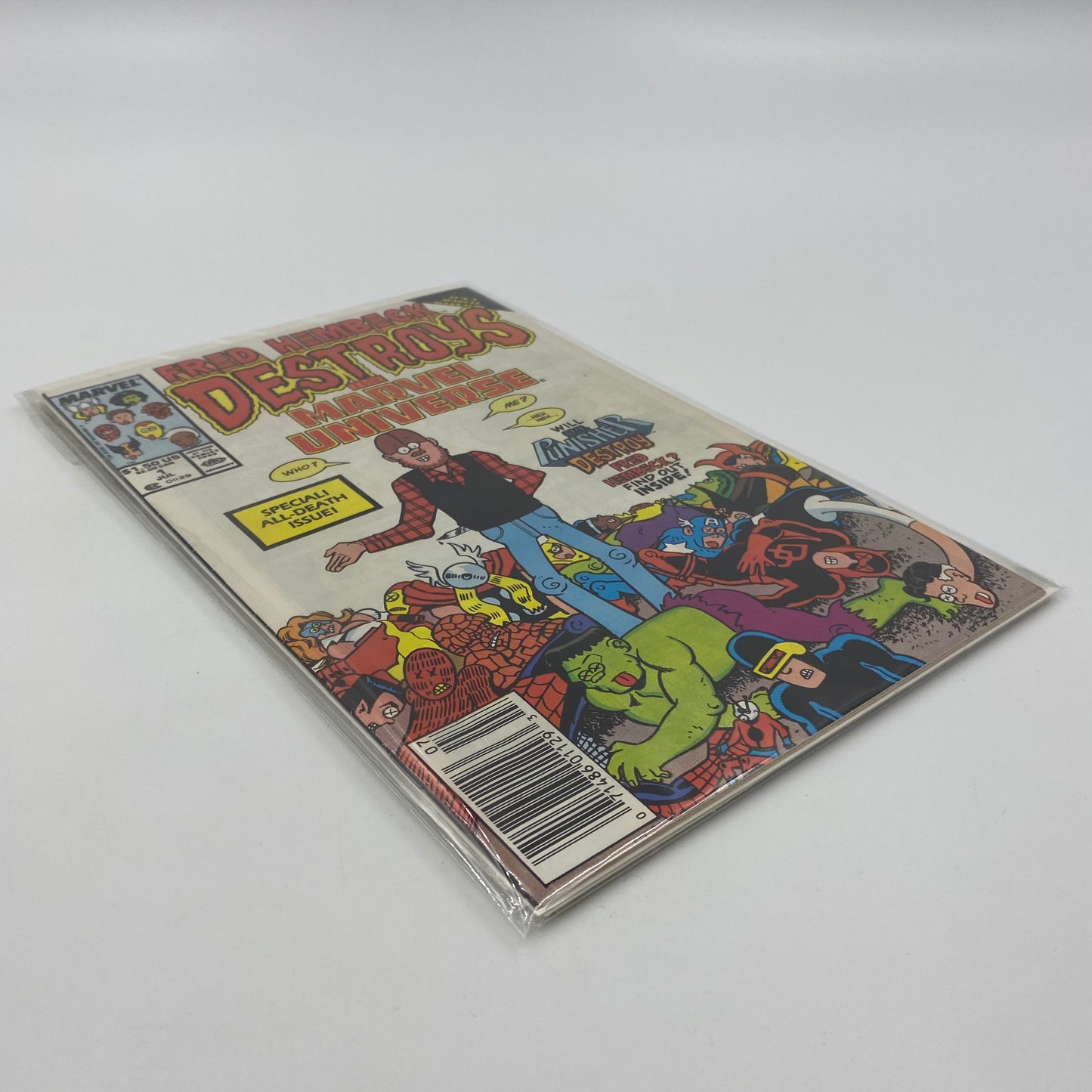 Marvel Universe Take Down FUN PACK: Fred Hembeck Destroys the Marvel Universe (1989) Sergio Aragones Massacres Marvel (1996) Marvel