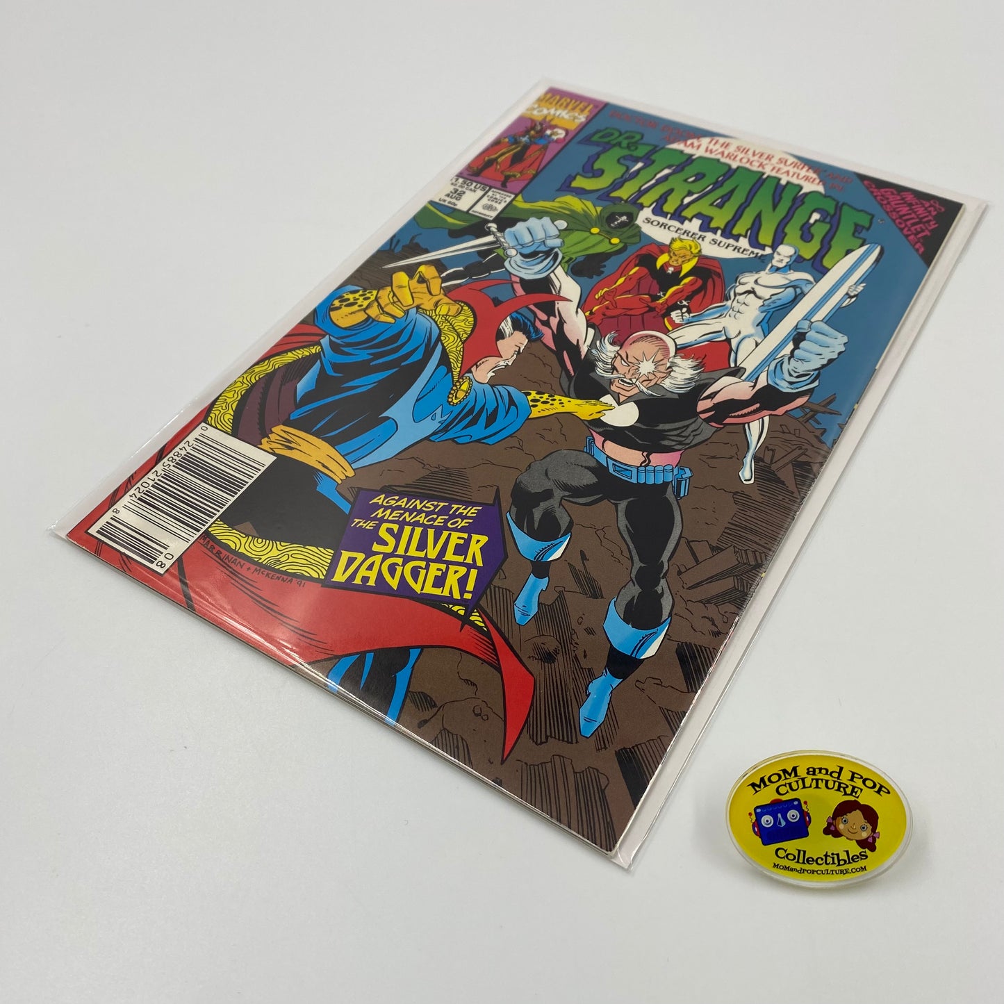 Doctor Strange Sorcerer Supreme #32 Infinity Gauntlet tie-in (1991) Marvel (VG+)