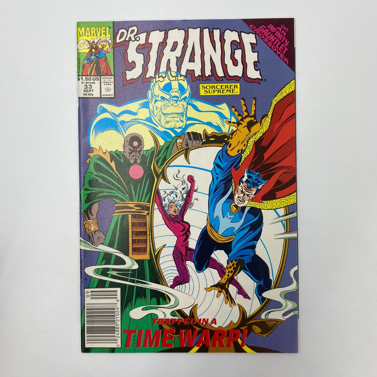 Doctor Strange Sorcerer Supreme #33 Infinity Gauntlet tie-in (1991) Marvel (FN)