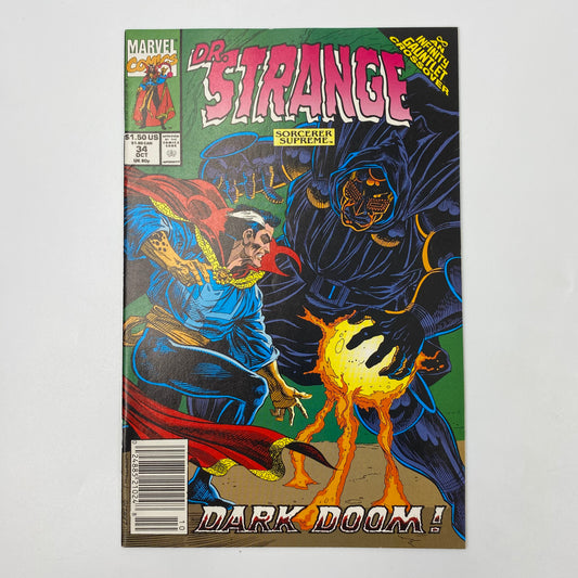 Doctor Strange Sorcerer Supreme #34 Infinity Gauntlet tie-in (1991) Marvel (FN)