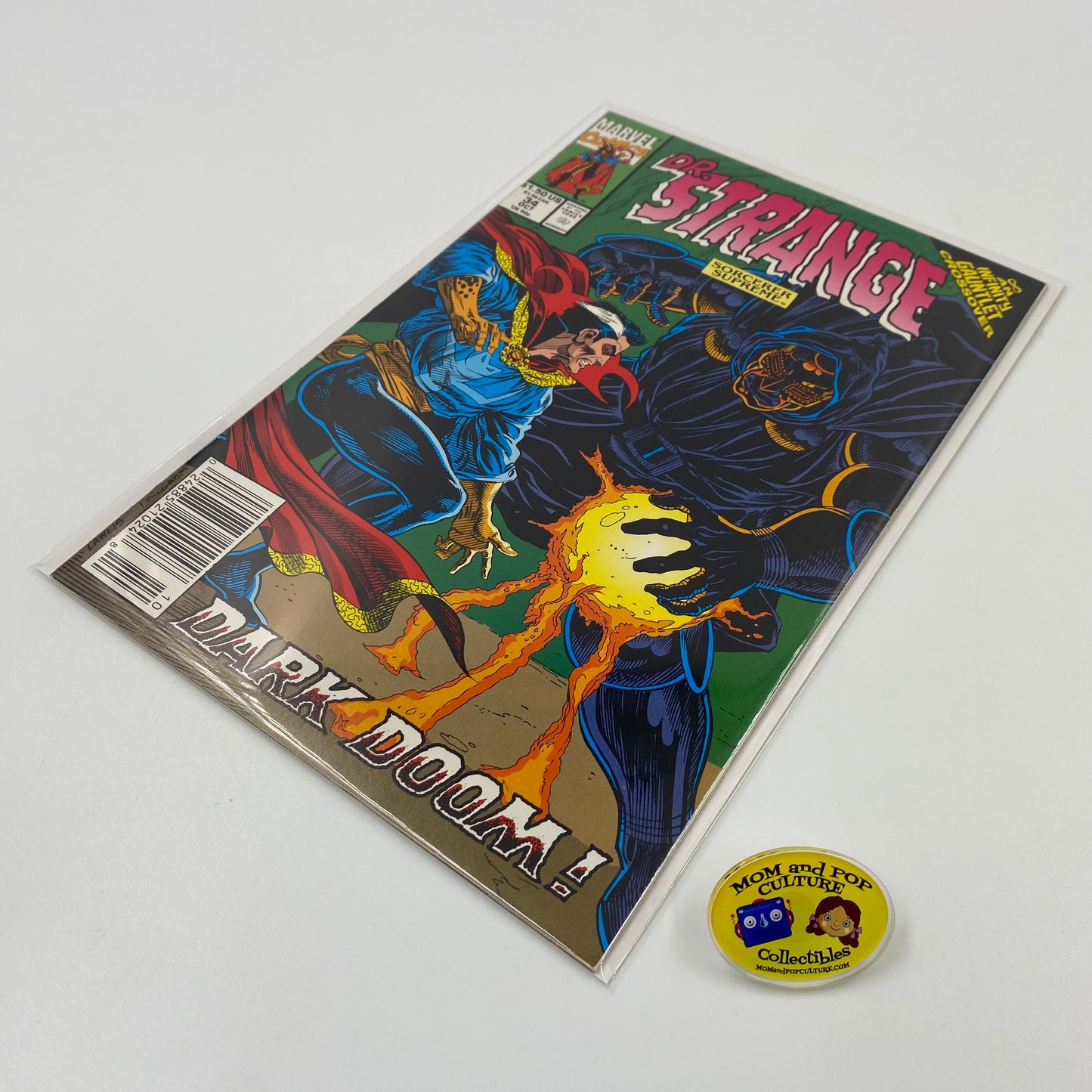 Doctor Strange Sorcerer Supreme #34 Infinity Gauntlet tie-in (1991) Marvel (FN)
