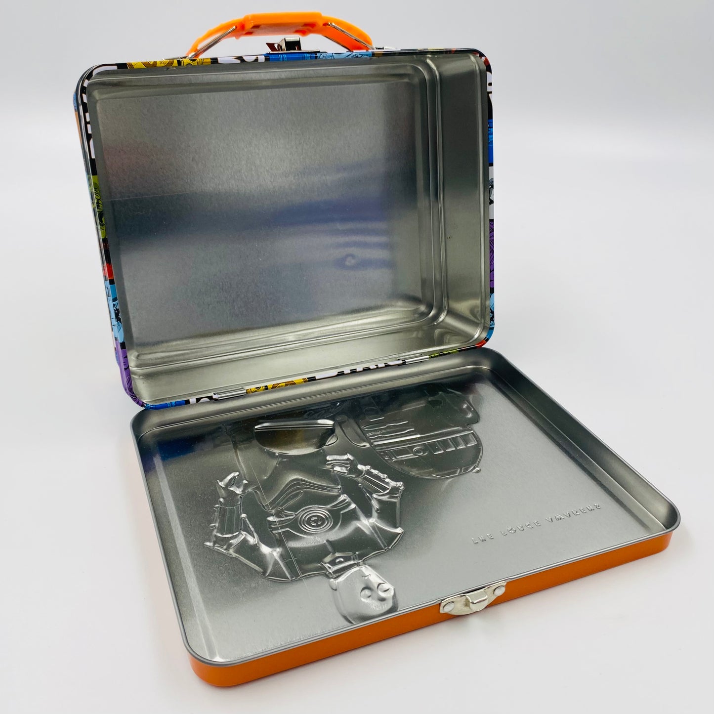 Star Wars Episode VII The Force Awakens droids tin lunch box (2015) Tin Box Co.