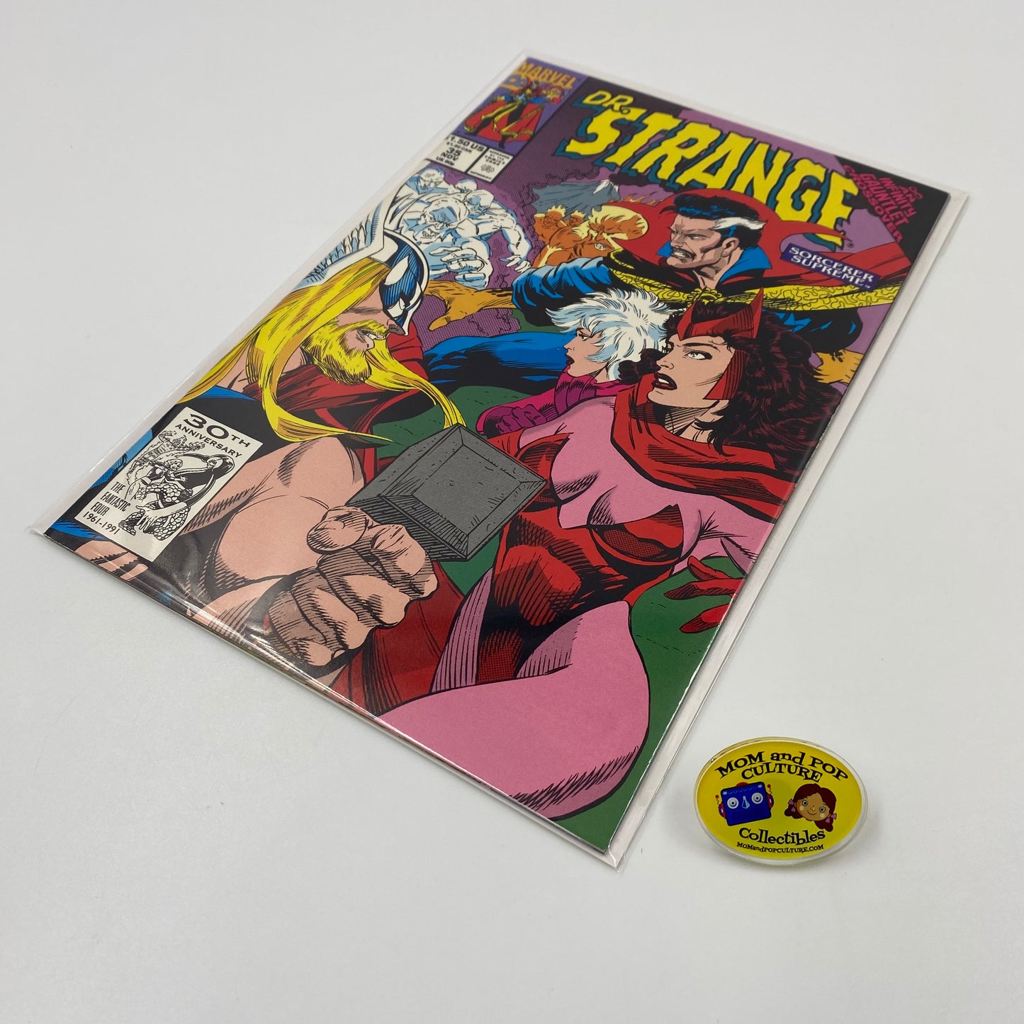 Doctor Strange Sorcerer Supreme #35 Infinity Gauntlet tie-in (1991) Marvel (FN)
