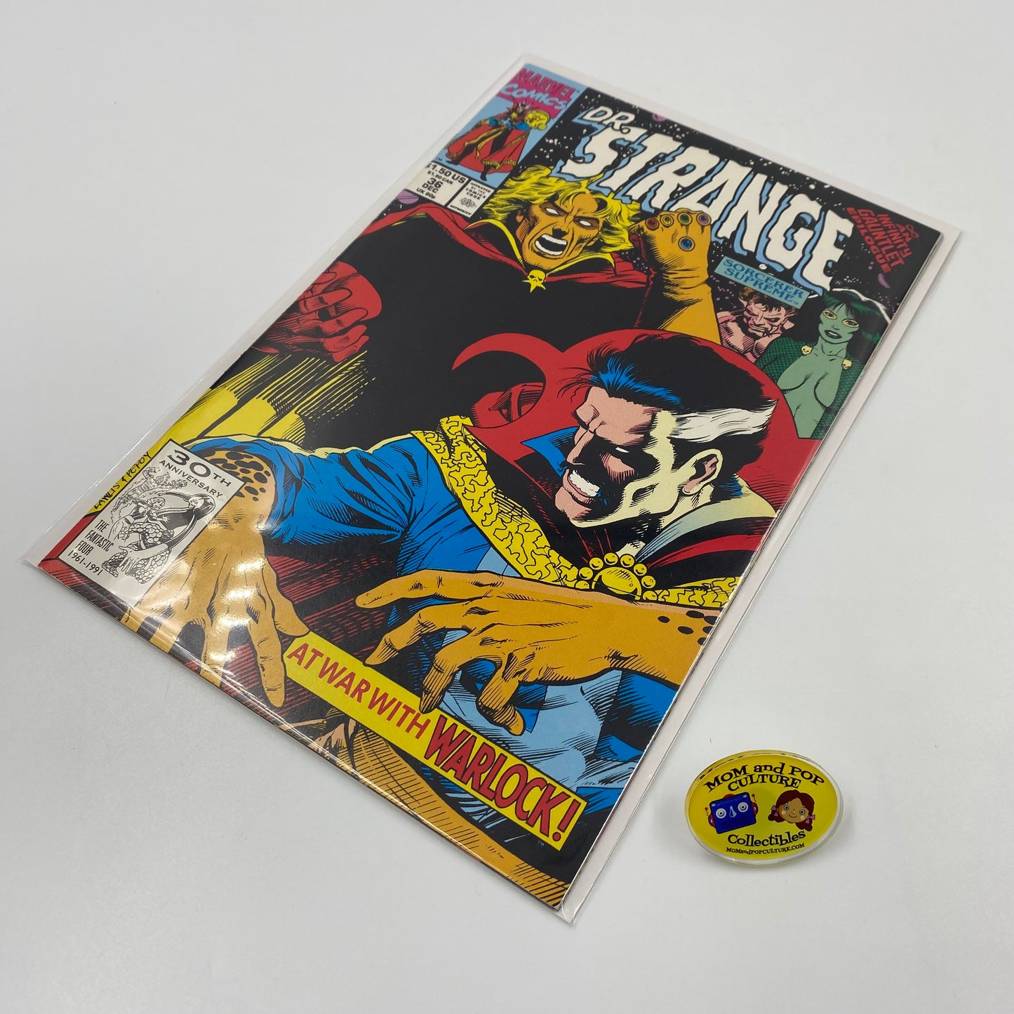Doctor Strange Sorcerer Supreme #36 Infinity Gauntlet tie-in (1991) Marvel (FN)