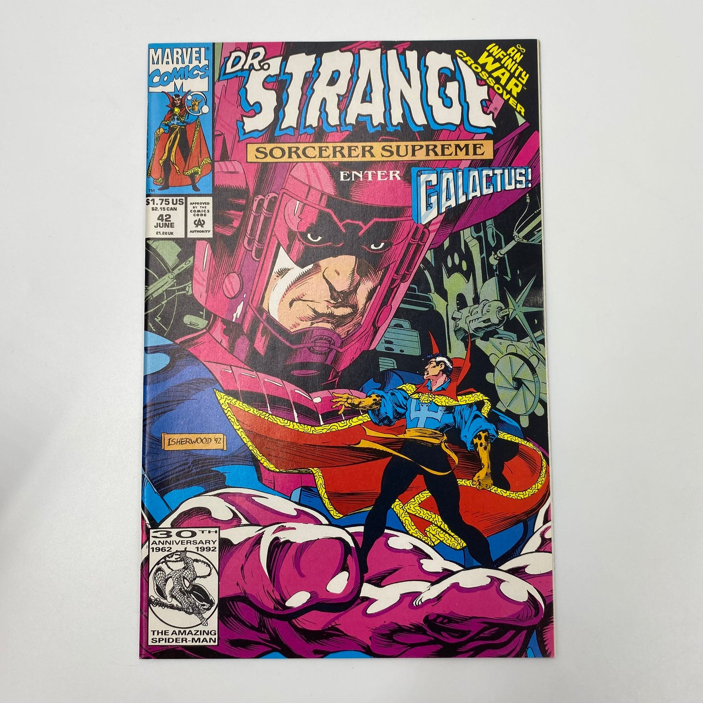 Doctor Strange Sorcerer Supreme #42 Infinity War tie-in (1992) Marvel (FN+)