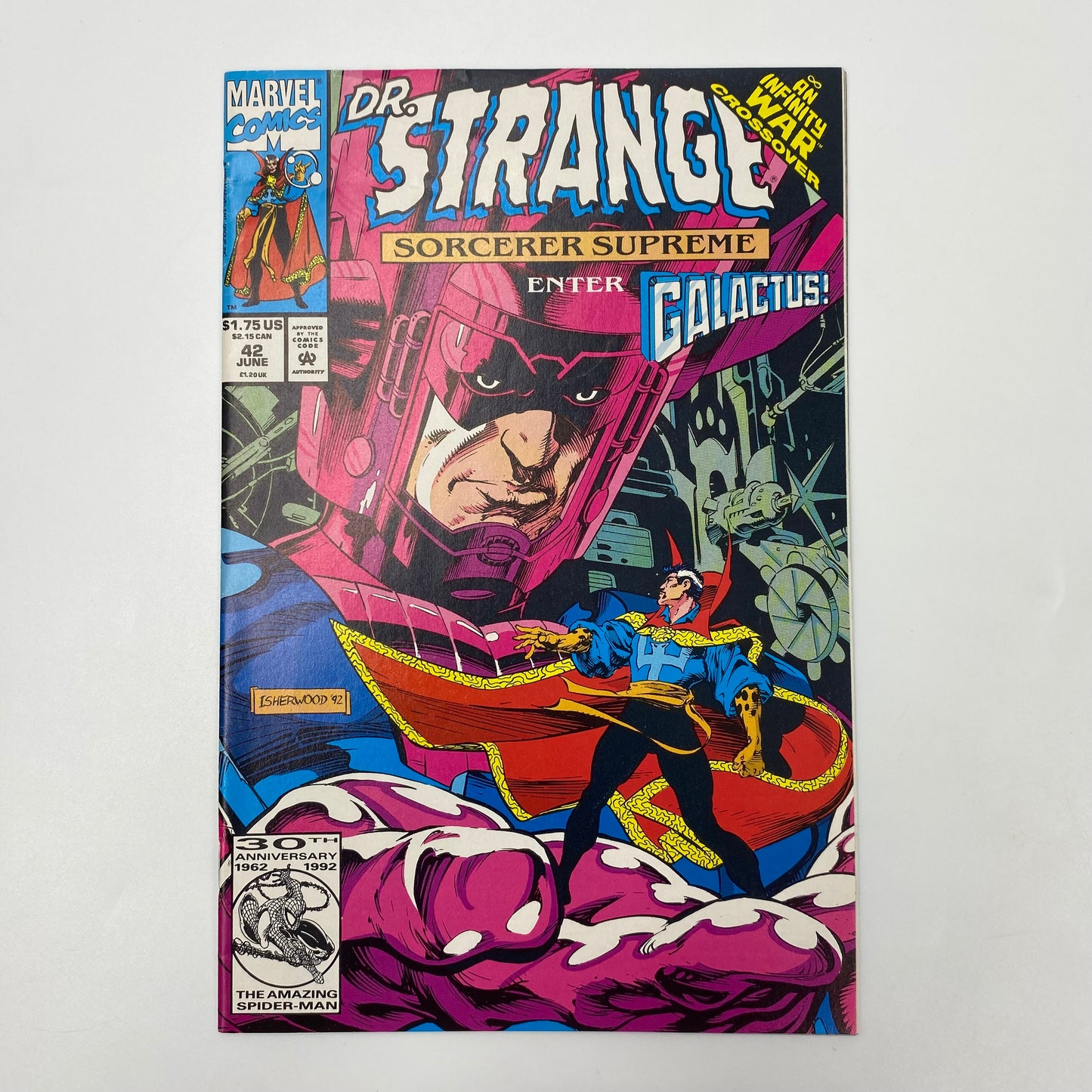 Doctor Strange Sorcerer Supreme #42 Infinity War tie-in (1992) Marvel (VG+)