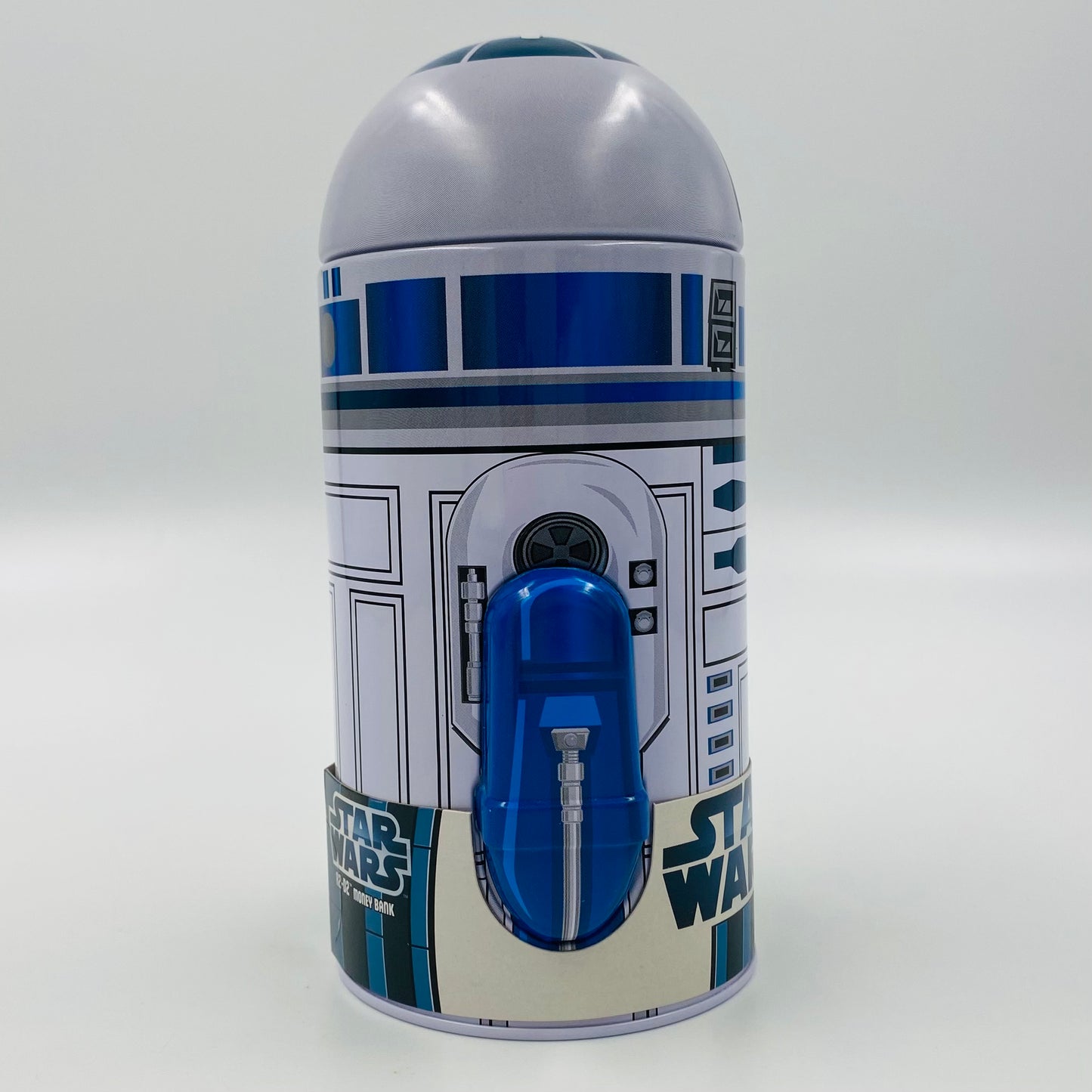 Star Wars R2-D2 tin money bank (2013) Tin Box Co.