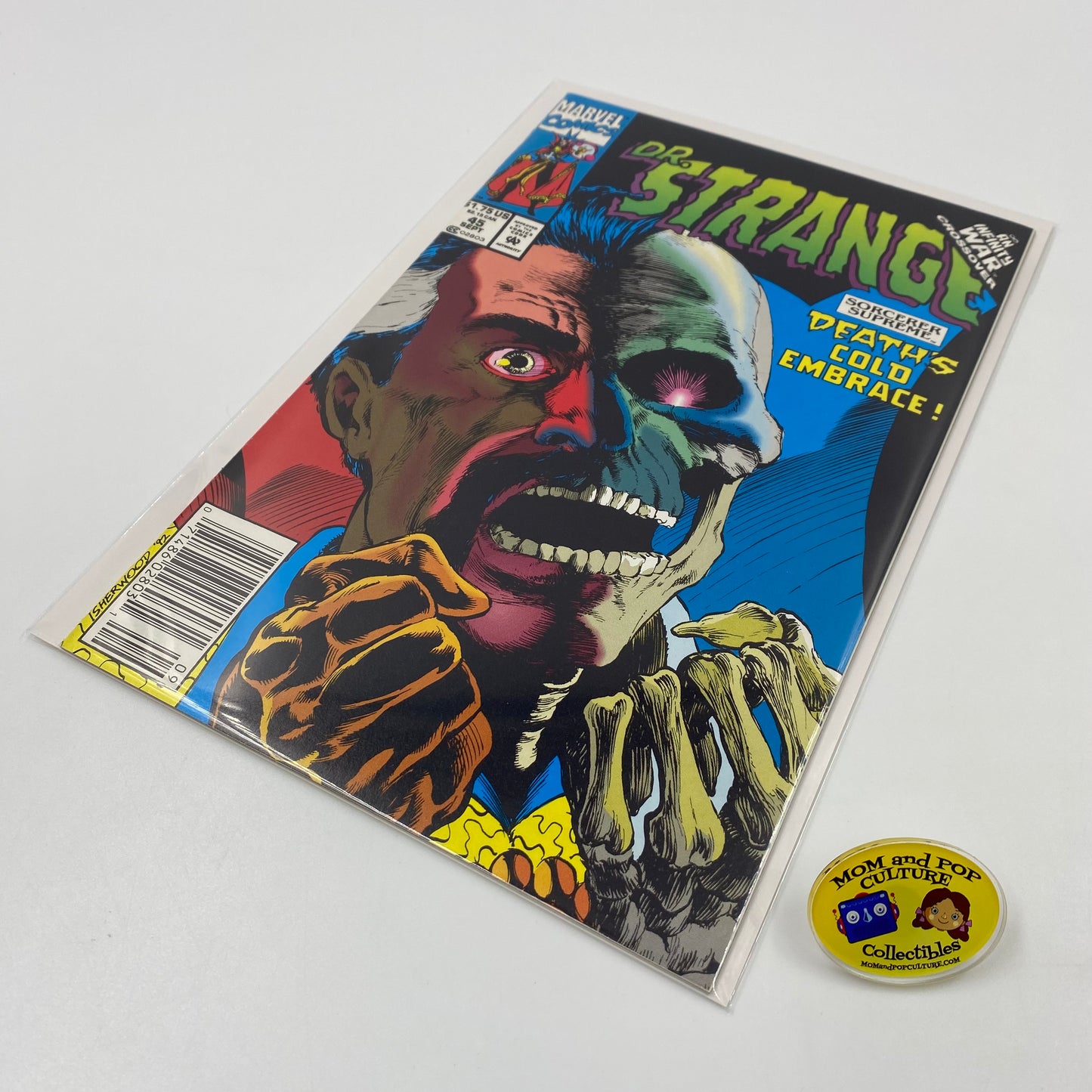 Doctor Strange Sorcerer Supreme #45 Infinity War tie-in (1992) Marvel (VG+)