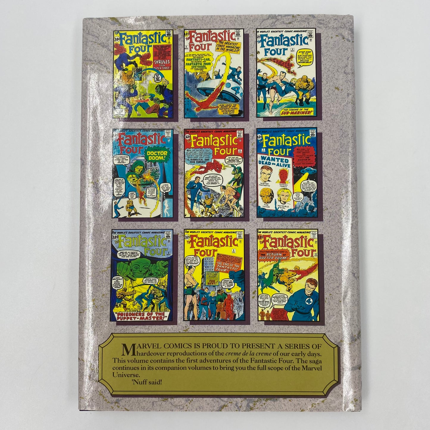 Marvel Masterworks Vol. 2 Fantastic Four #1-10 Third Printing HC (1988) Marvel