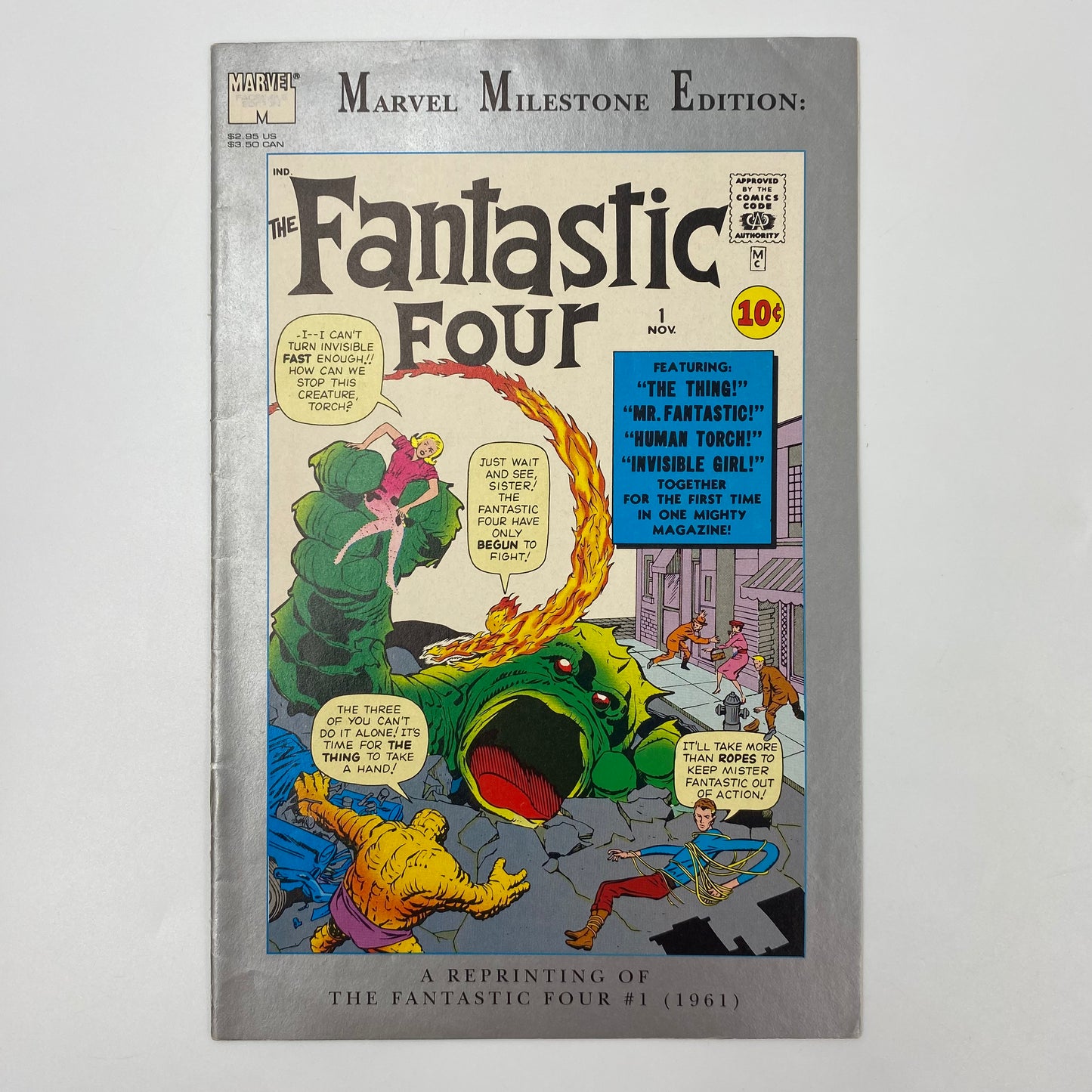 Fantastic Four #1 Marvel Milestone Edition (1991) Marvel (VG)