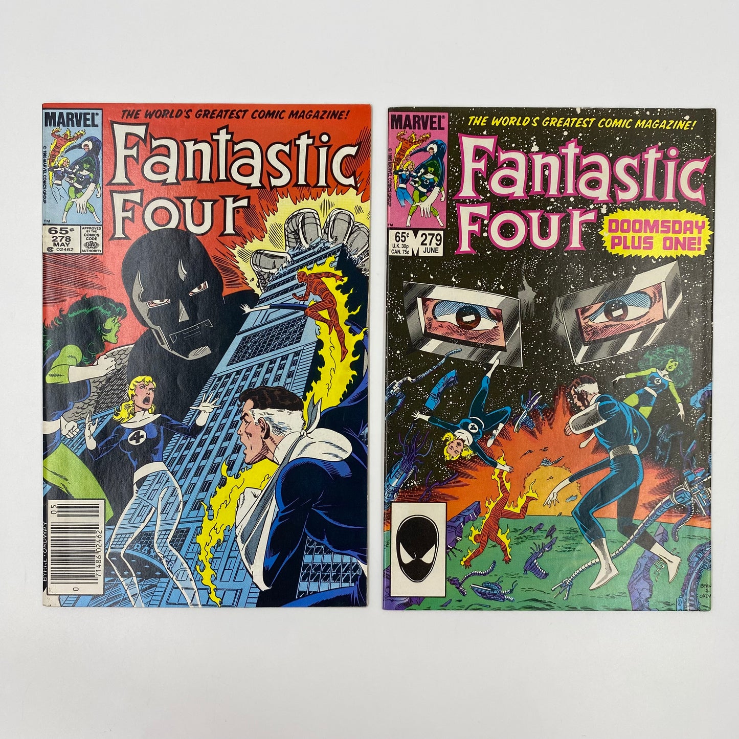 Fantastic Four #278-279 (1985) Marvel (FN)
