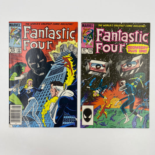 Fantastic Four #278-279 (1985) Marvel (FN)