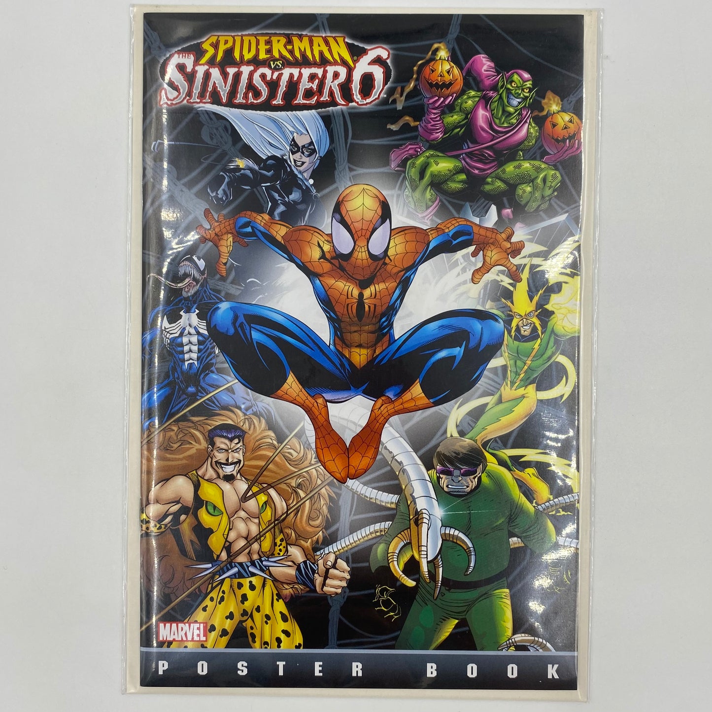 Spider-Man VS Sinister Six poster book (2004) Marvel/ToyBiz