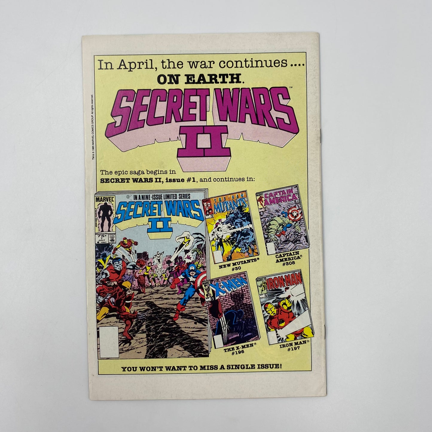 Fantastic Four #278-279 (1985) Marvel (FN)