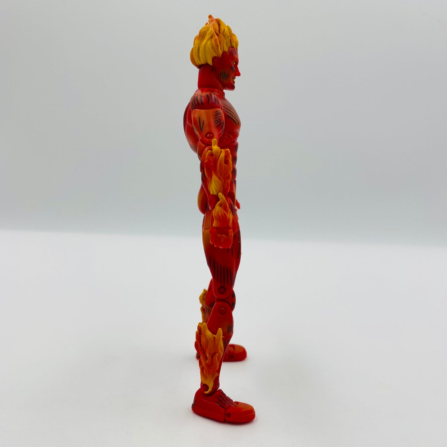 Marvel Legends Series 2 Human Torch loose 6” action figure (2002) Toy Biz