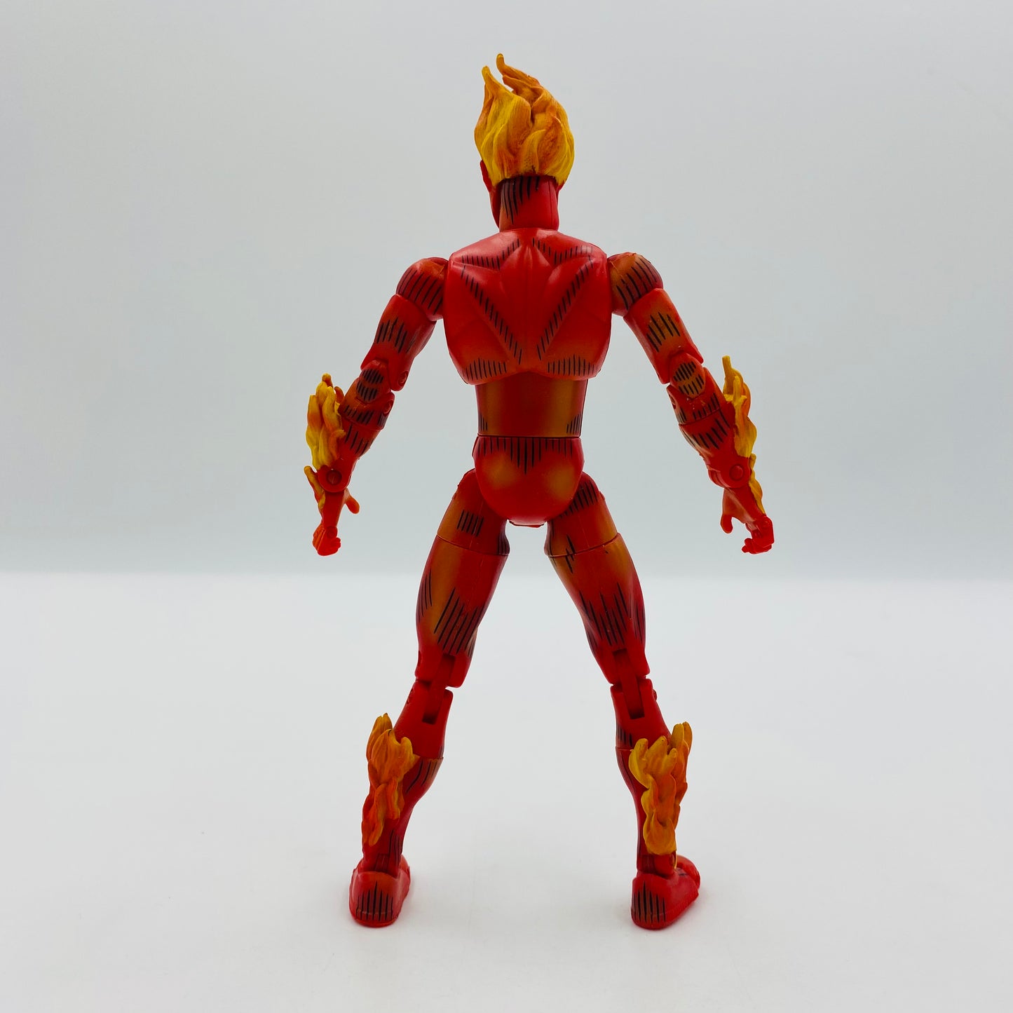 Marvel Legends Series 2 Human Torch loose 6” action figure (2002) Toy Biz