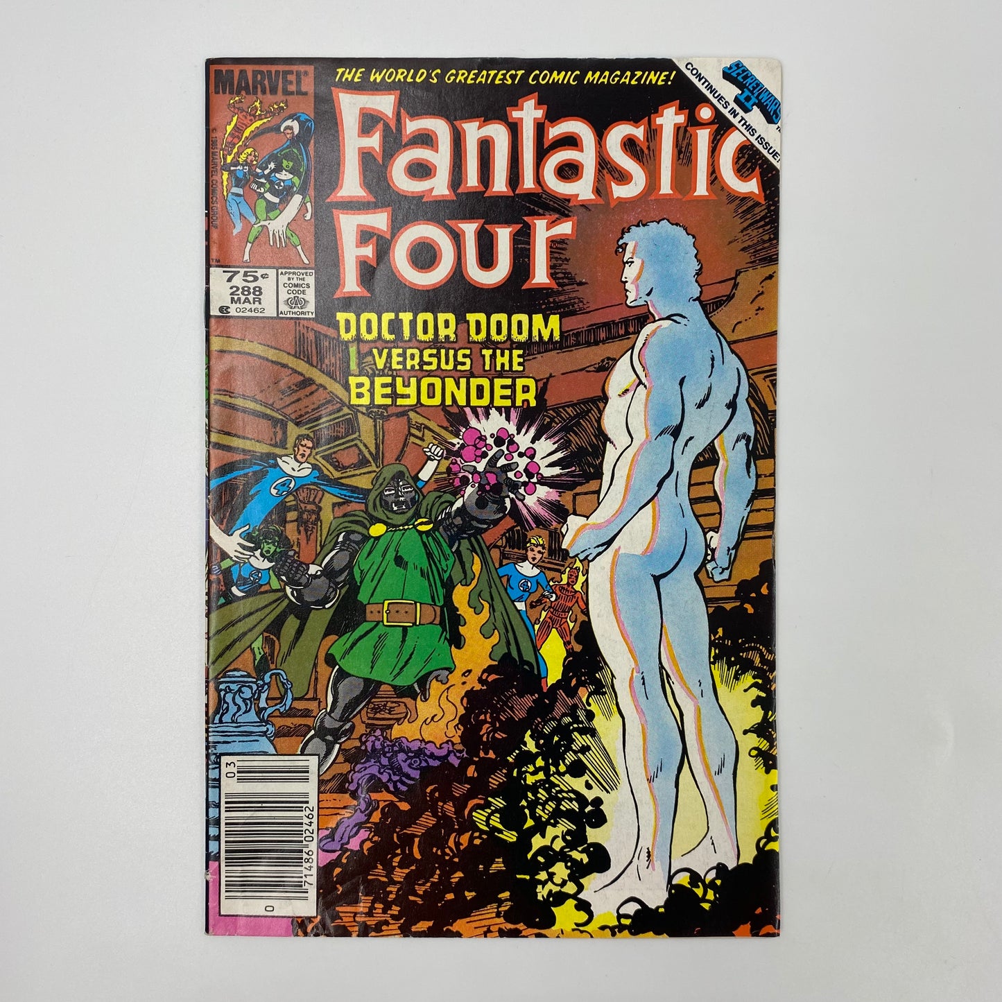 Fantastic Four #287-288 Secret Wars II tie-in (1985) Marvel (FN, VG)