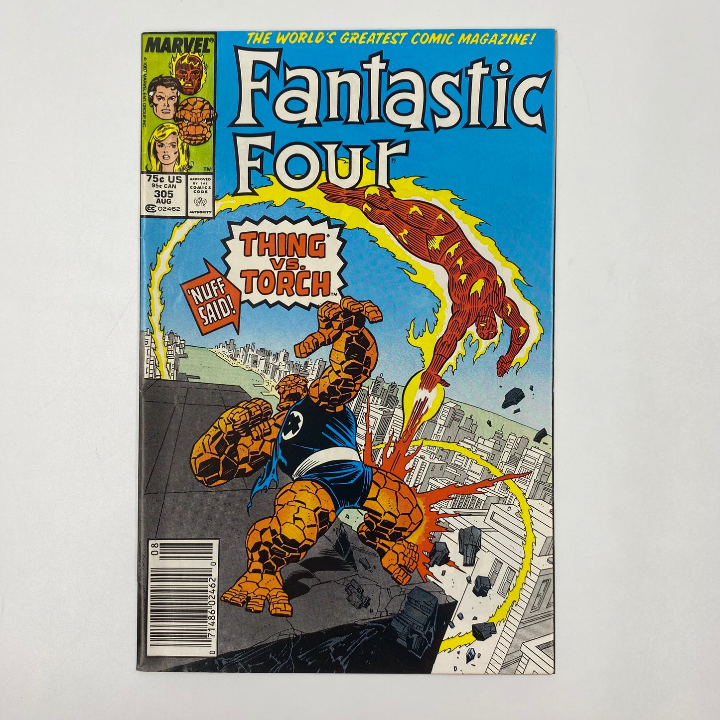 Fantastic Four #305 & Annual #20 (1987) Marvel (VG+)