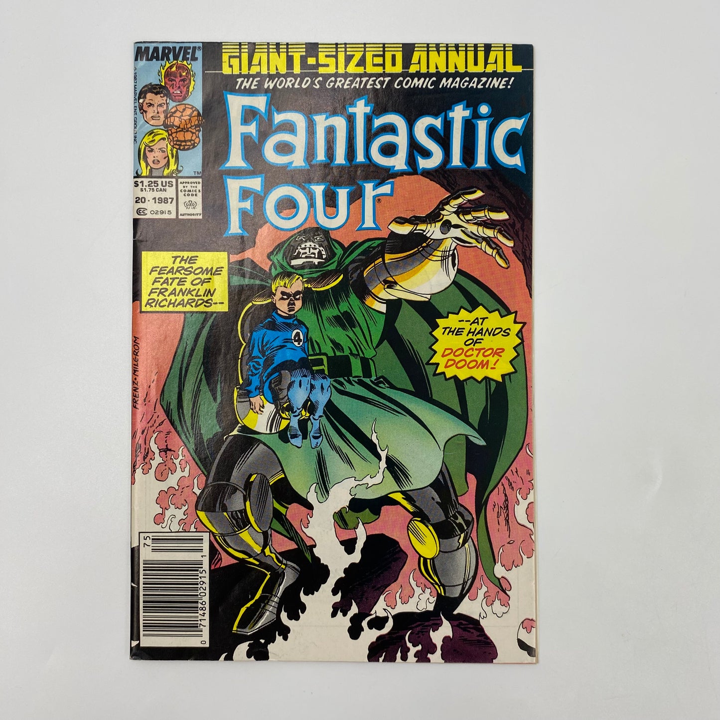 Fantastic Four #305 & Annual #20 (1987) Marvel (VG+)