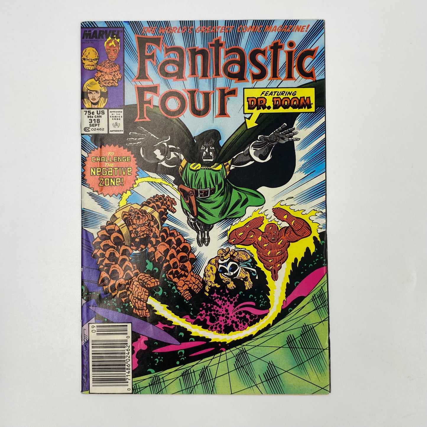 Fantastic Four #318 (1988) Marvel (VG+)