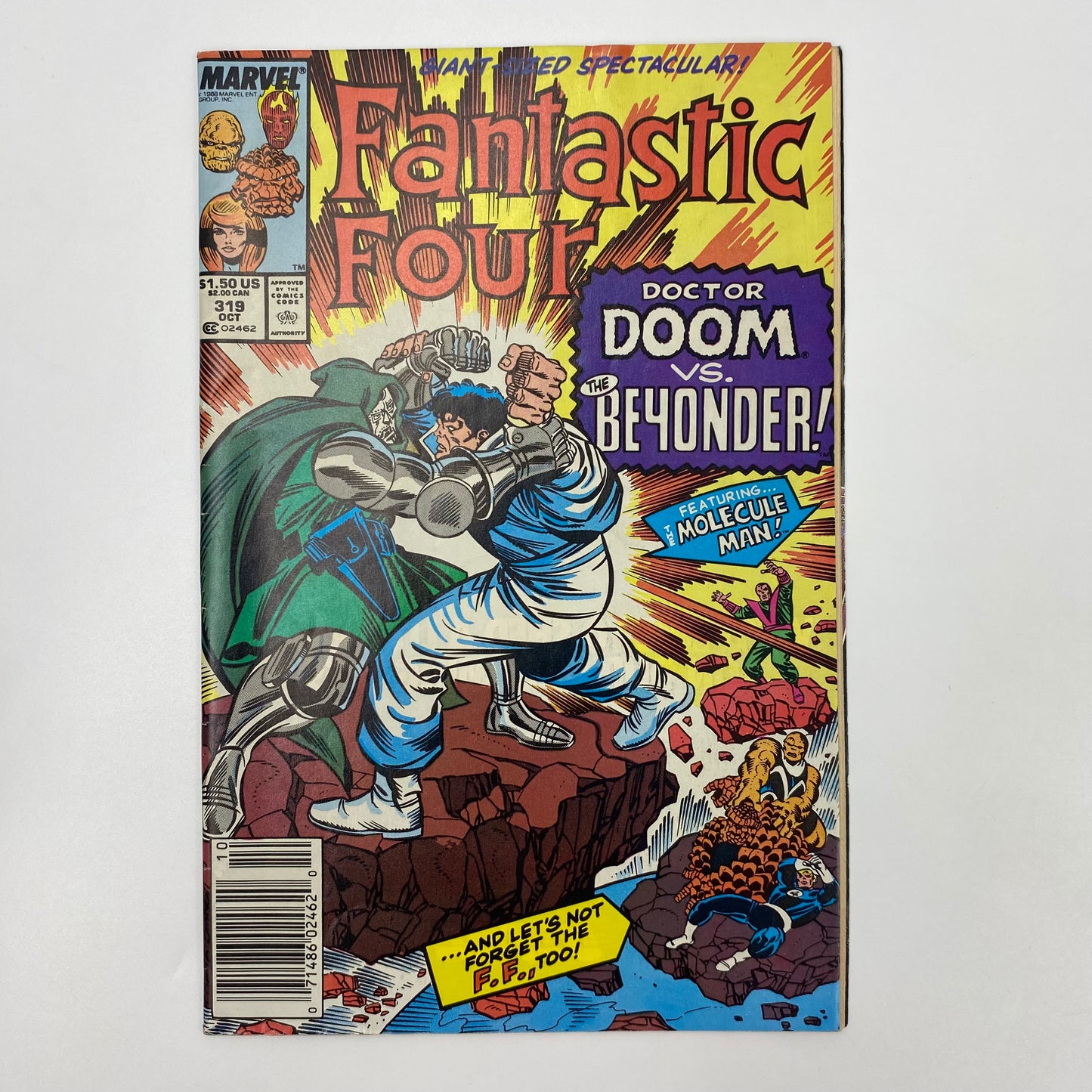 Fantastic Four #319 "Secret Wars 3" (1988) Marvel (VG+)