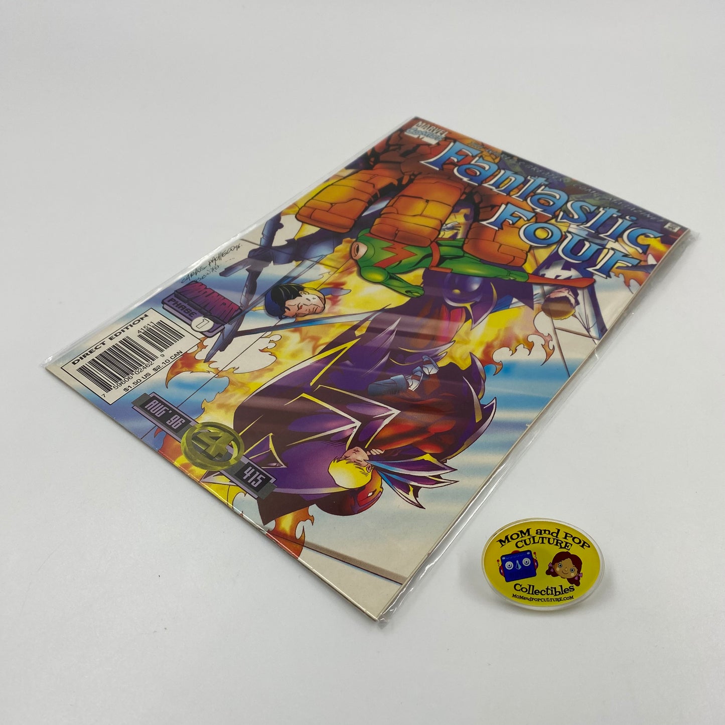 Fantastic Four #415 Onslaught tie-in (1996) Marvel (VG+)