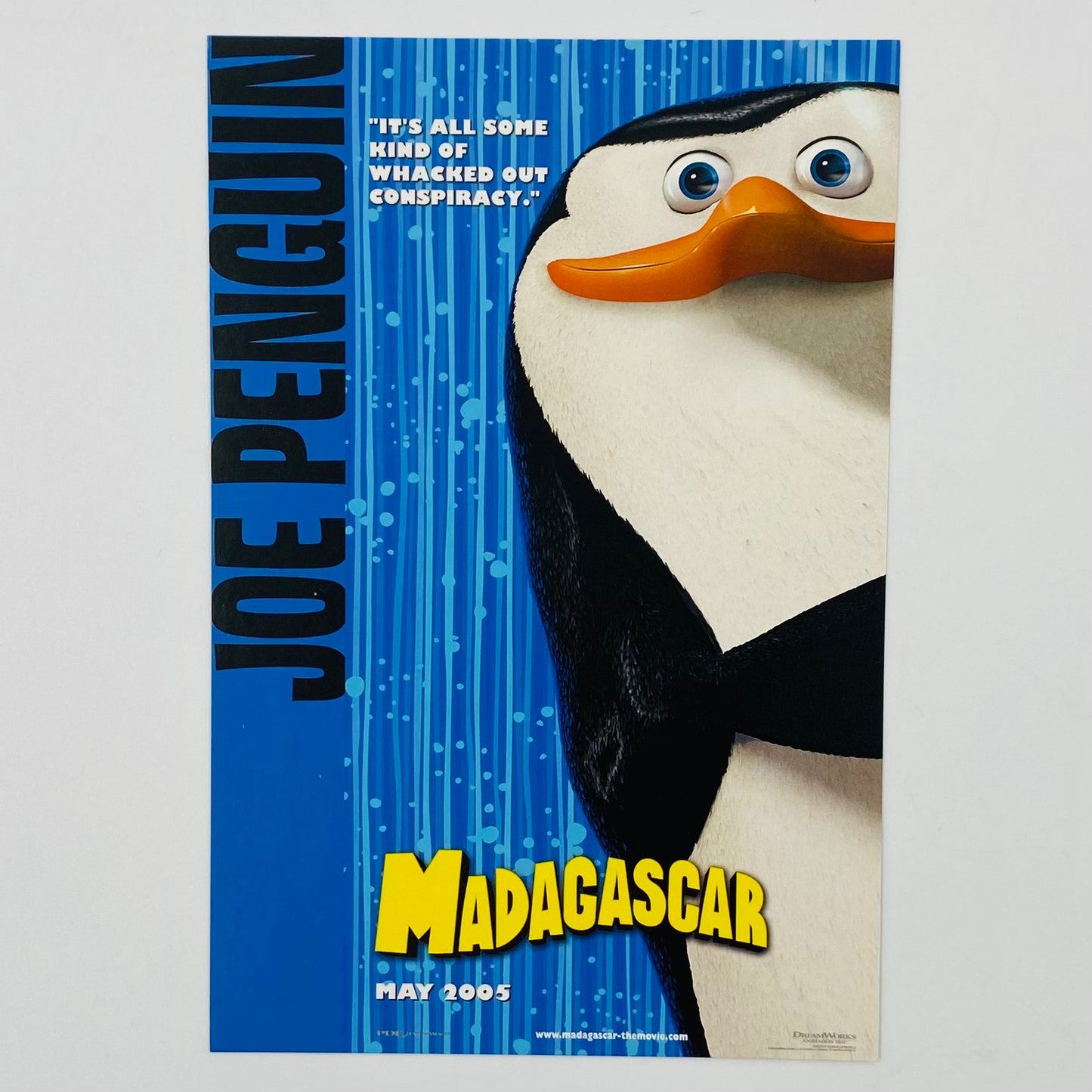 Madagascar complete set of 6 postcards (2005) DreamWorks