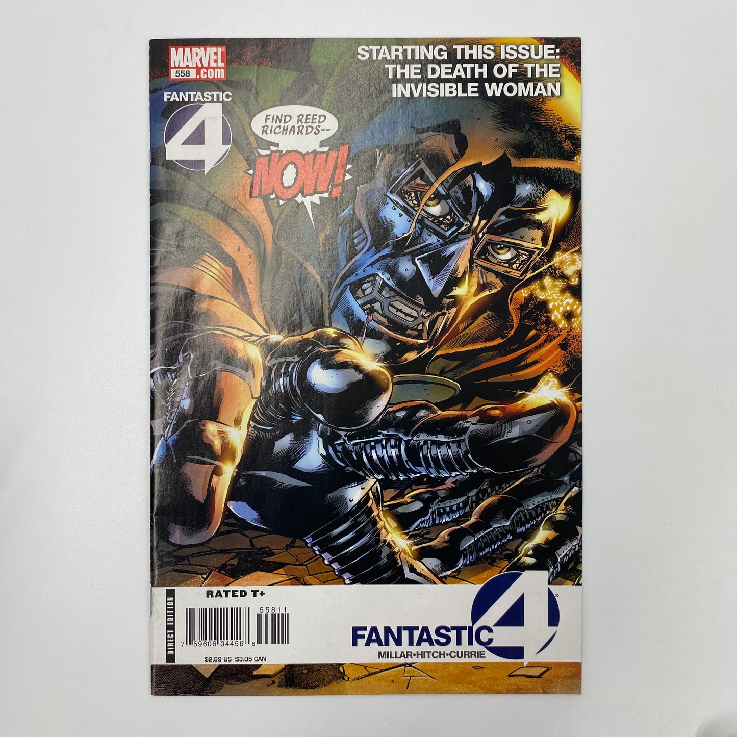 Fantastic Four #558 (2008) Marvel (VG+)